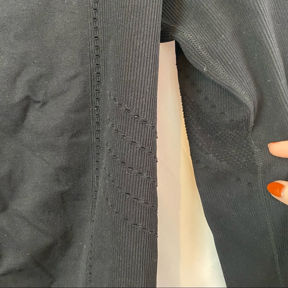 Fabletics Black Athletic Zip Front Jacket, Size M… - image 4